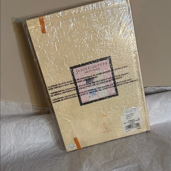 lJuicy Couture Journal Sketchbook with Elastic Band - Picture 2 of 5